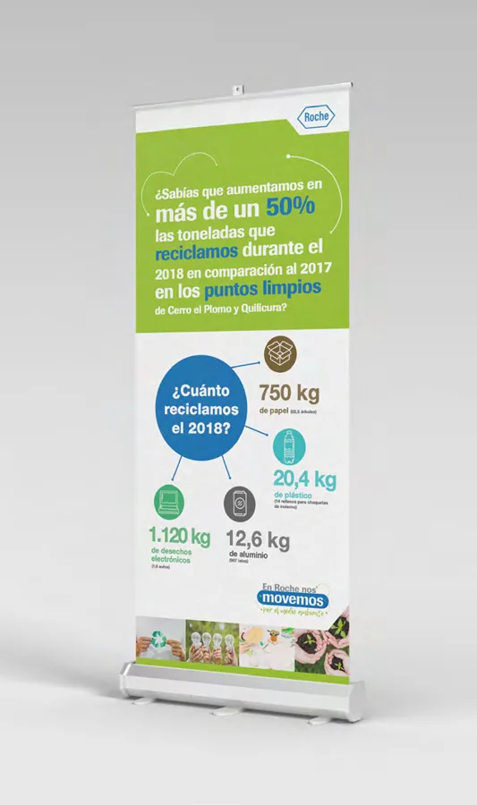 Pendón de campaña ambiental